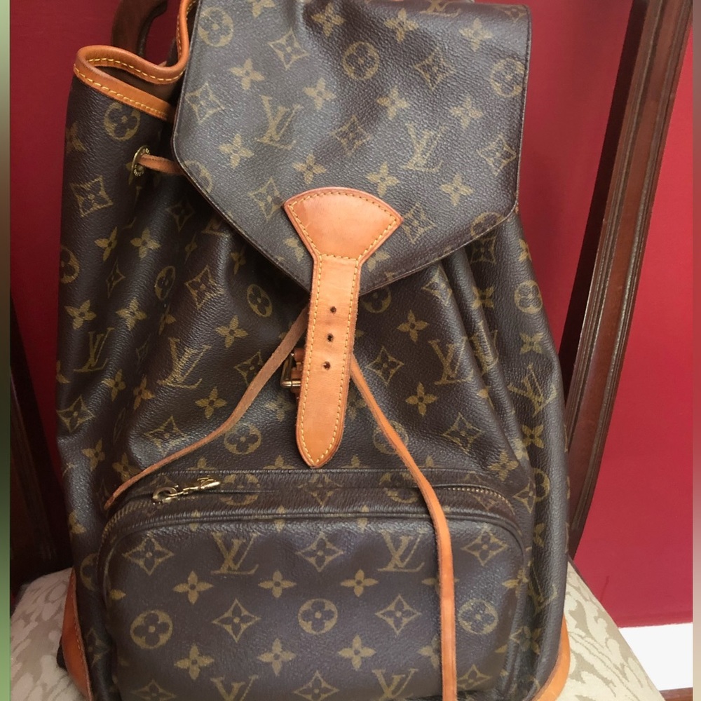 Authentic Louis Vuitton monogram backpack